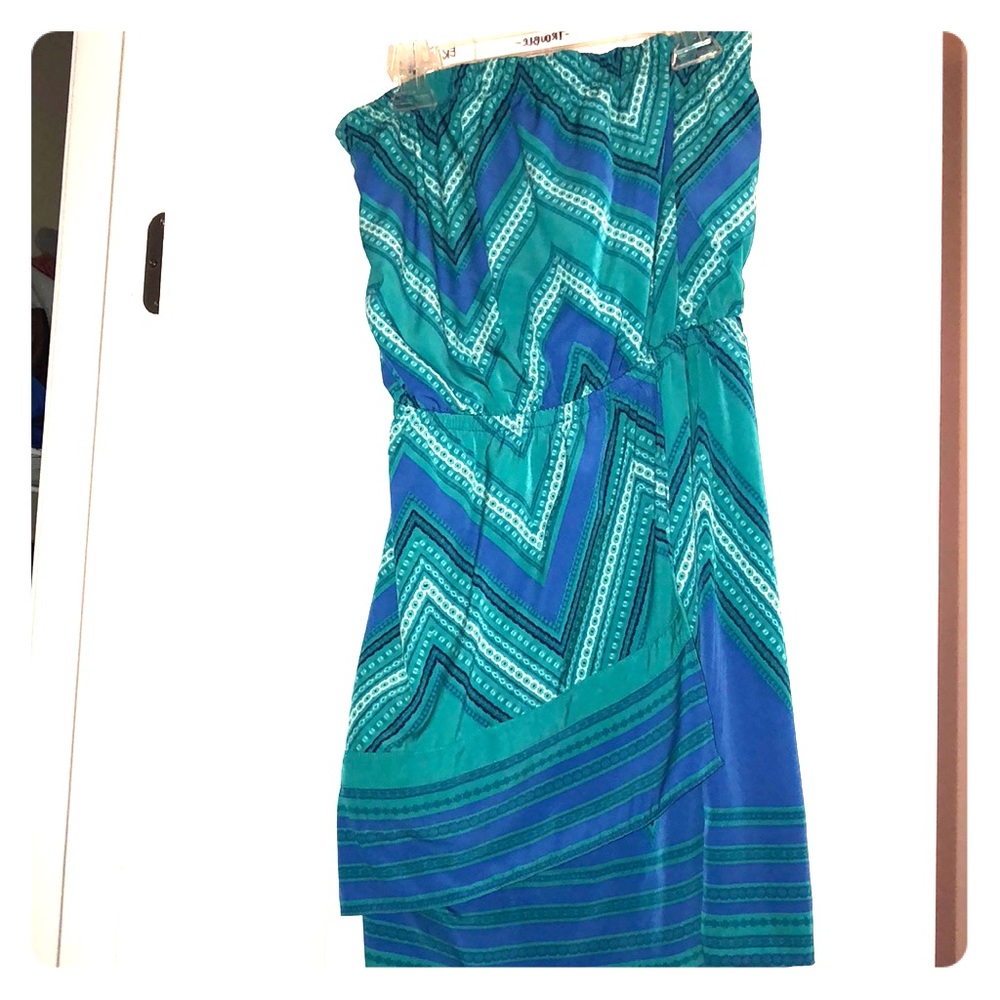 Express strapless dress